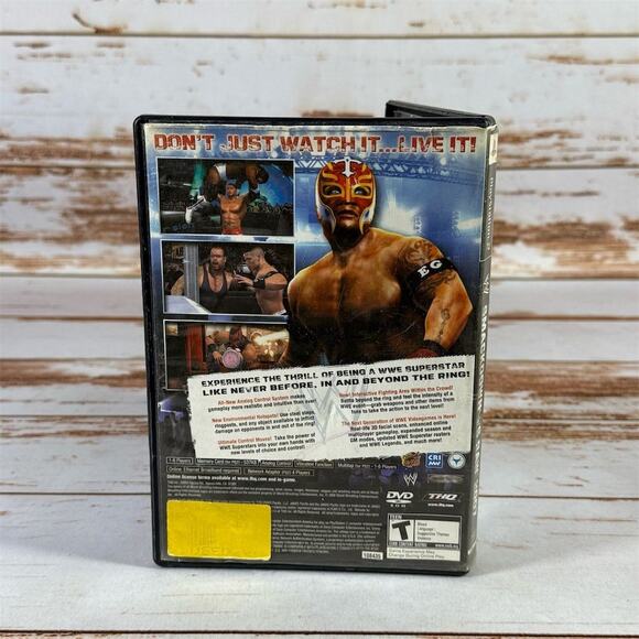 WWE SmackDown vs. Raw 2007 PS2 Game Sports Fighting Multiplayer 2006 - Picture 4 of 4
